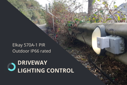 570A-1 Elkay PIR Outdoor IP66 rated | Driveway Lighting Control